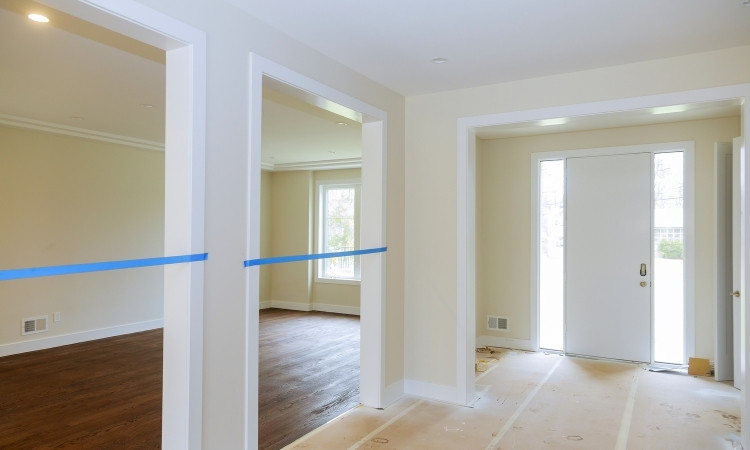 how to paint a residential building