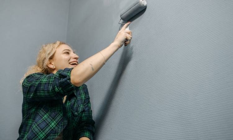 how to texture a wall