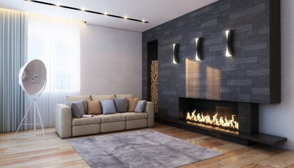 Paint a Brick Fireplace