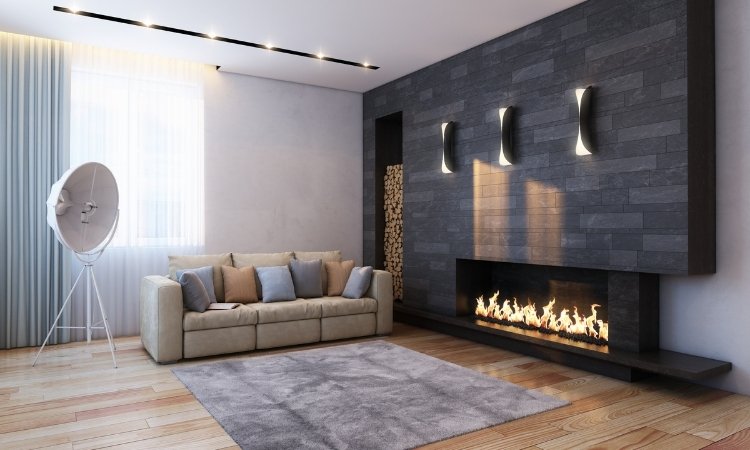 Paint a Brick Fireplace