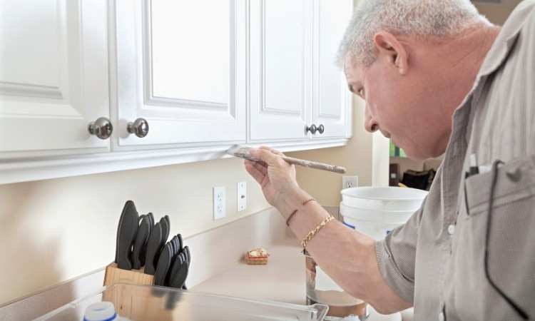 Painting a Laminate Cabinet Singapore